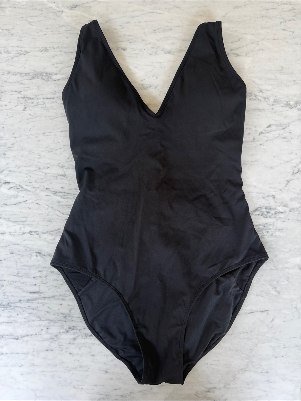 TA3 Swimsuit Plungey In Black / Regular / Long / XL - Picture 3 of 8
